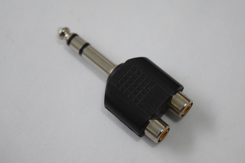 Kit Plug P2 X P10 Plug + Adaptador, P10 Stereo X 2 Rca