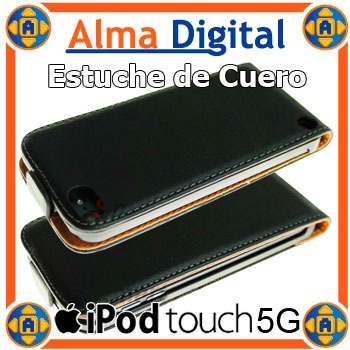Estuche Cuero iPhone 5 5s iPod Touch 5g Forro Protector