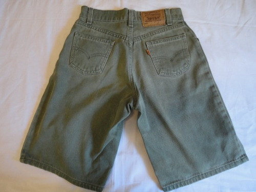 Bermuda De Jean Levi`s Made In Usa