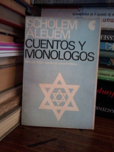 Cuentos Y Monologos  - Scholem Aleijem  -  Centro Editor