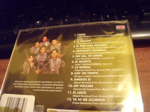 Cd Grupo Mojado, Solo Exitos, (Usado)