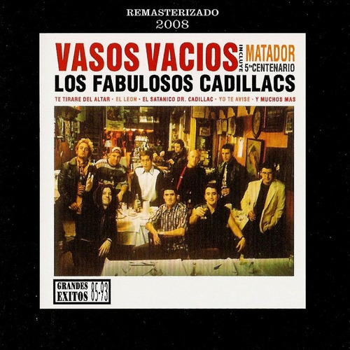 Fabulosos Cadillacs Vasos Vacios Cd Nuevo Remasterizado