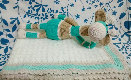 Manta Para Bebe Tejida Crochet