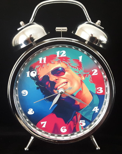Reloj Despertador Estilo Vintage Alberto Spinetta Oferta