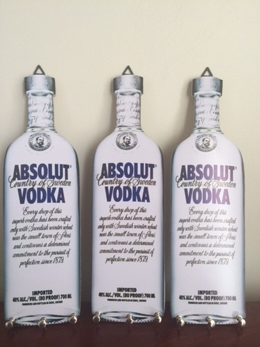 Quadro Vodka Absolut Porta Chaves Ciroc Smirnoff Big Apple