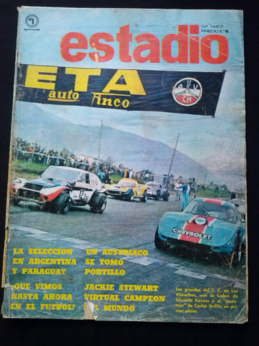 Revista Estadio N° 1463 12 Ago 1971 Las Vizcachas