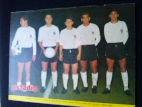 Revista Estadio N° 1181  Delantera Colo Colo 27 Enero 1966