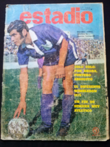 Revista Estadio N° 1469 15 Jul 1971 Eduardo Fabres