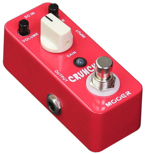 Mooer Cruncher Micro  Pedal Analógo De Efecto Para Guitarra