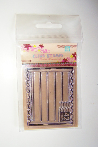 Carimbo Para Scrapbooking - Clear Stamps