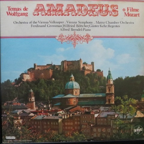 Lp -  Temas De Wolfgang Amadeus - O Filme Mozart  Vinil Raro