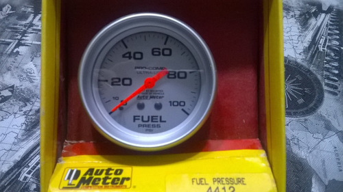 Indicador Presion De Combustible Auto Meter