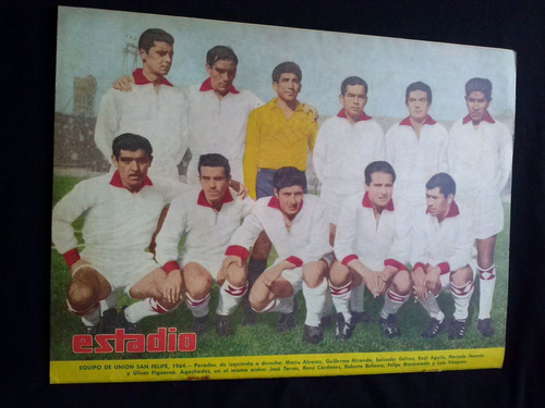 Revista Estadio N° 1109 Union San Felipe 27 Ago 1964
