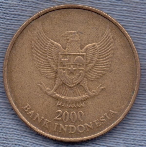 Imagen 2 de 2 de Indonesia 500 Rupiah 2000 * Flor Jazmin *