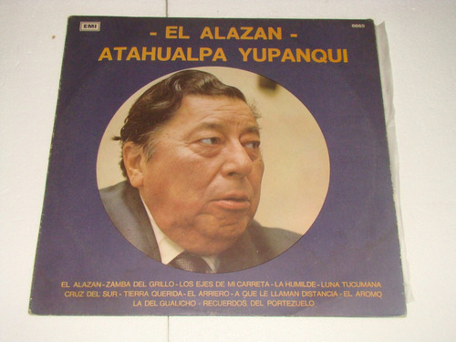 Atahualpa Yupanqui El Alazan Vinilo Lp Muy Buen Estado