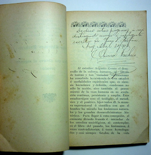 Libro Estudio De Sociología Arequipeña 1909 Arequipa (Usado)