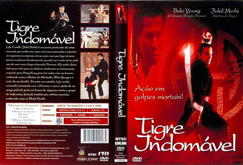 Dvd Lacrado Tigre Indomavel Com Bolo Yeung E Falal Merhi