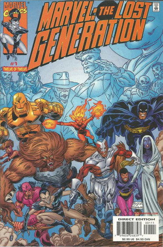 Marvel The Lost Generation 01 Em Ingles  Bonellihq Cx425 N20