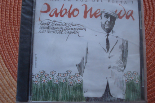 Cd Pablo Neruda La Voz Del Poeta Chileno