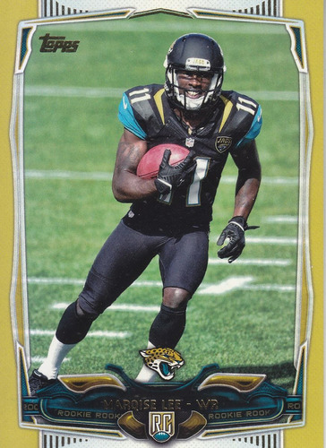 2014 Topps Gold Rookie Marqise Lee Wr Jaguars /2014