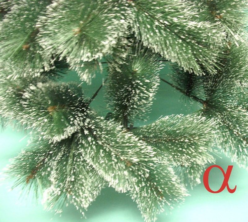 Árvore Natal Verde Nevadapinheiro Grossa 1,20m 110g +brinde | Frete grátis