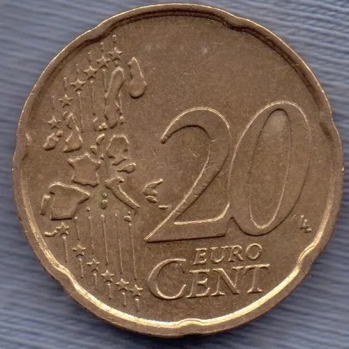 Italia 20 Cent Euro 2002 * Escultura De Umberto Boccioni * (Usado)