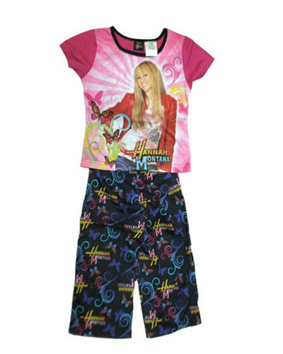 Pijamas De Hannah Montana. Importadas. Talla 4-5