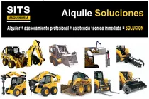 Comprar Alquiler Maquinaria, Minicargador, Bobcat, Retroexcavadora