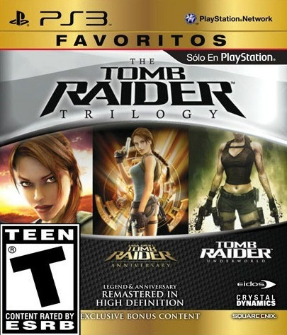 Tomb Raider Trilogy Favoritos Ps3, Disco, Nuevo Y Sellado