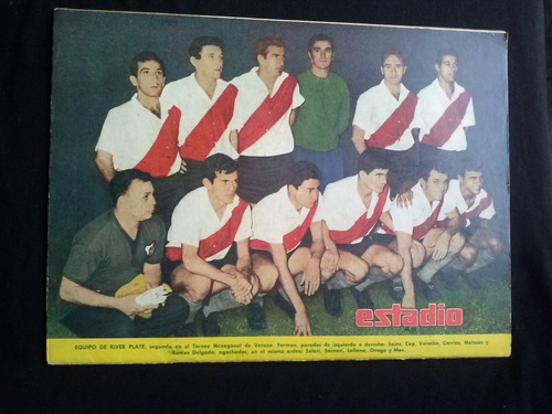 Revista Estadio N°1136 River Plate  4 Marzo 1965