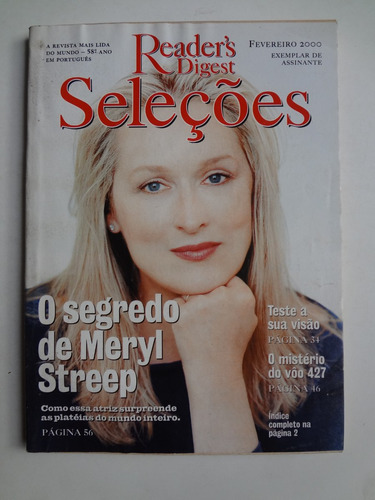 Revista Seleções Reader's Digest Fevereiro De 2000