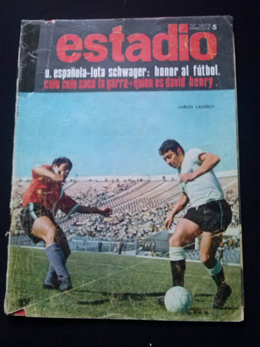 Revista Estadio N°1429, 17 Dic 1970 Carlos Cazzeli