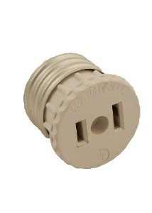 Leviton 125 15 Amp 660 Watt 125 Volt 2-pole 2-wire Socket Ad