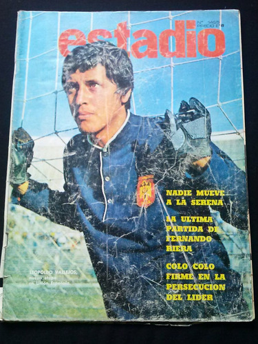 Revista Estadio N° 1455, 17 Junio 1971 Leopoldo Vallejos