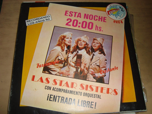 Las Star Sisters - Vinilo Esta Noche 20:00 Hs. Vol 4