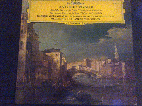 Vinilo Vivaldi-sämtliche Konzerte Fur Laute- Con N. Yepes