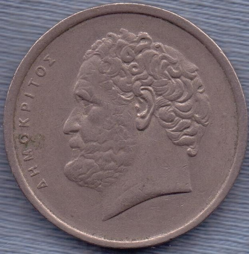 Grecia 10 Drachmai 1978 * Democritus *