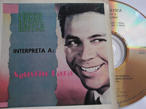 Lucho Gatica - Interpreta A Agustin Lara -cd Album