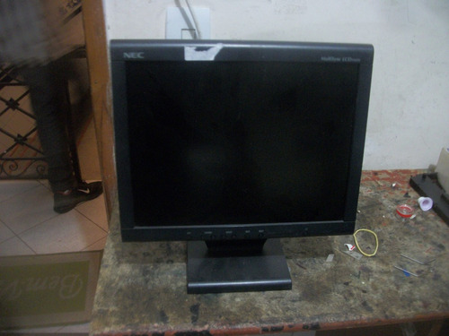 Monitor De Lcd Nec Multisync 1545v Com  Defeito