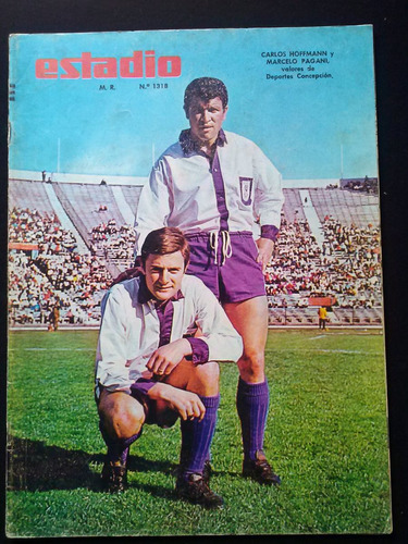 Revista Estadio N°1318, 3 Oct 1968 Hoffmann Y Pagani