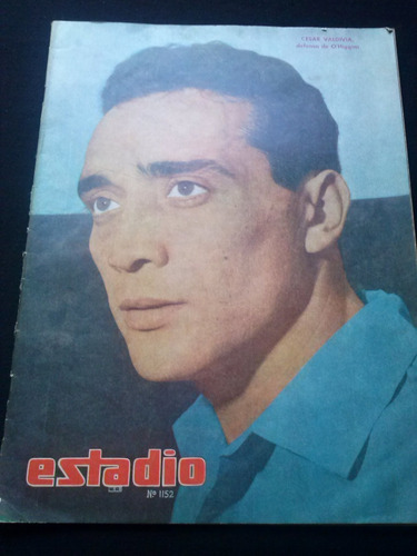 Revista Estadio N° 1152 Cesar Valdivia 24 Jun 1965