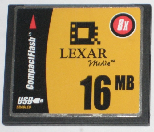Memoria Compact Flash Lexar 16mb Cf1