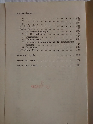 Imagen 5 de 6 de Le Differend Jean François Lyotard De Minuit En Frances