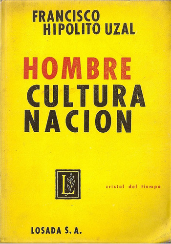 Hombre Cultura Nacion - Uzal - Losada