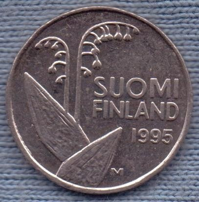 Finlandia 10 Pennia 1995 * Republica *