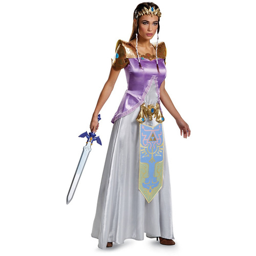 Disfraz De Princesa Zelda Para Mujer Talla: M Halloween