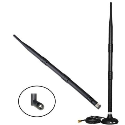 Alfa 9dbi Wifi Booster Sma Omnidireccional De Alta Ganancia