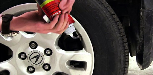 Imagen 2 de 4 de Reparador De Neumaticos Instantaneo Locx 427ml Pinchaduras