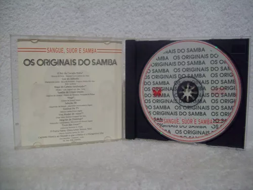 Lp Vinil - Os Originais Do Samba - Sangue Suor e Samba