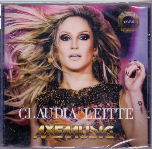 Cd Claudia Leitte - Axemusic  Ao Vivo